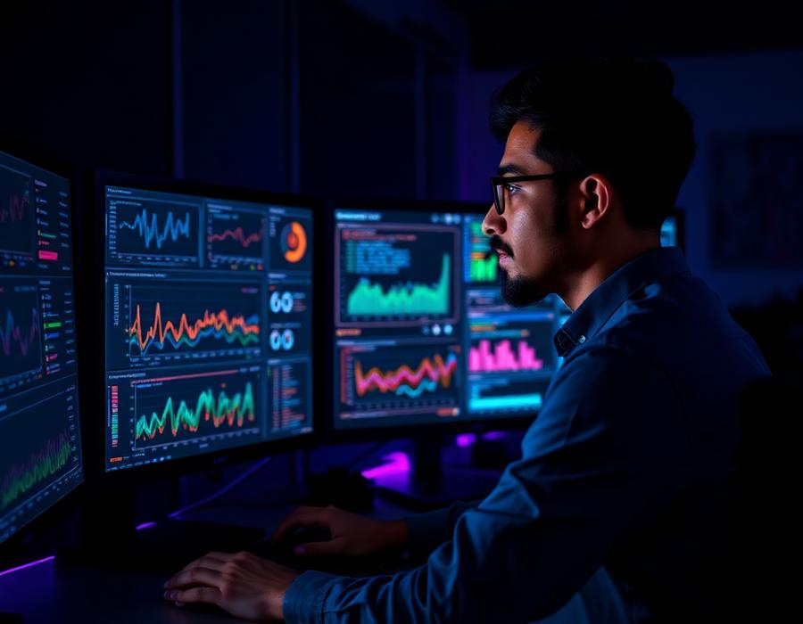 DevOps Engineer at work